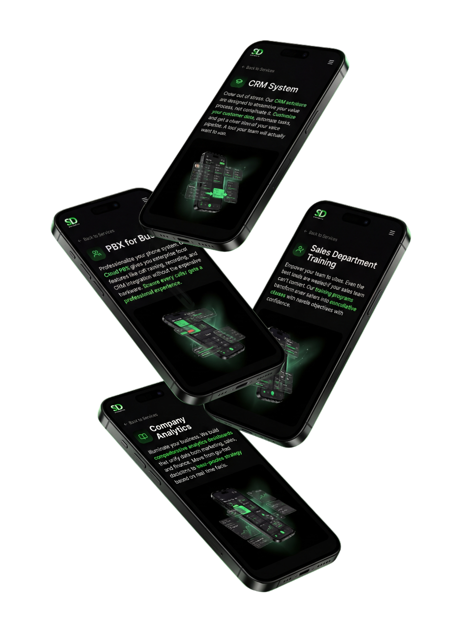 Services visual